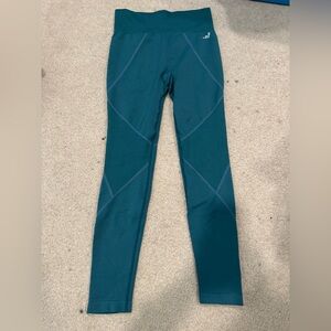 BCBG teal leggings